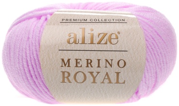 Моток Alize Alize Merino Royal светлая орхидея 100 м 50 г