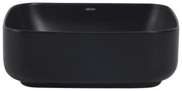 Раковина Abber Rechteck AC2211MB накладная квадратная 38.50х38.50 см, фаянс
