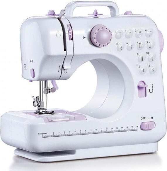 Швейная машина House Hold FHSM-505A белый, фиолетовый