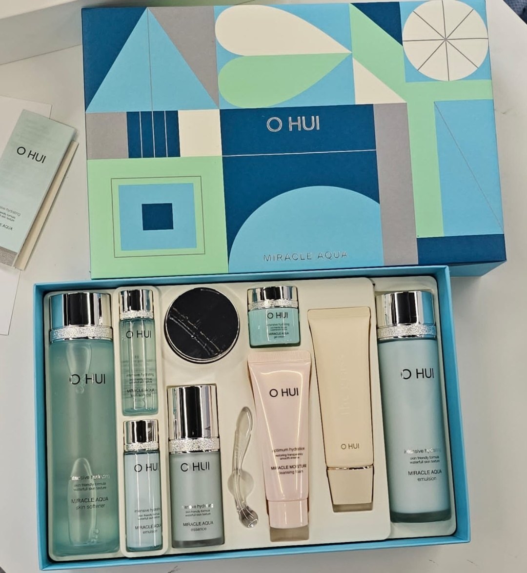 O HUI Miracle Aqua набор по уходу за лицом для женщин