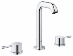 Смеситель для раковины (умывальника) Grohe Essence 20296001, двухзахватный
