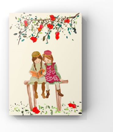 Мукашева Улдай постер Апалы сіңілі (две сестры) 32x40 см