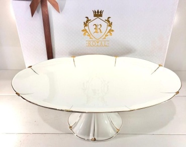 ROYAL CROWN блюдо Lg16 1 шт, фарфор