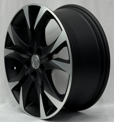 Bai Wheels 0562 7x17/5x108 D65.1 ET45 4 диска черный, серебристый
