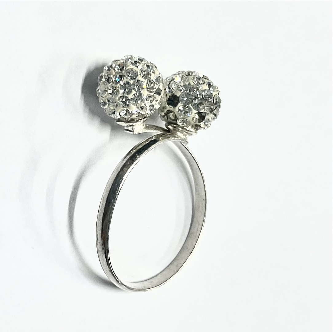 HandMade 621 размер 18 вес 2 г серебро, фианит Swarovski
