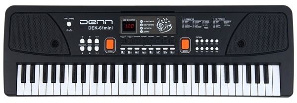 Купить DENN DEK61 mini Black в Алматы – Магазин на Kaspi.kz