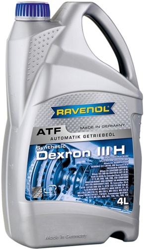 Масло синтетическое RAVENOL ATF Dexron III H 4 л