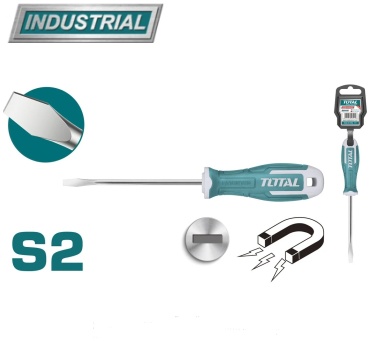 Total отвертка THT265075 SL5.5х75 мм, 1 шт.
