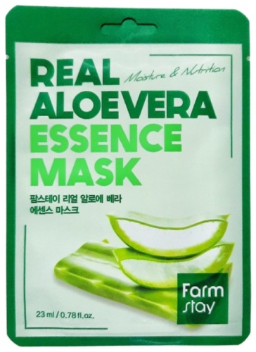 Маска для лица Farmstay тканевая Real AloeVera 1 шт