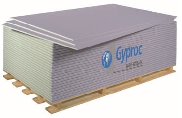 Gyproc 1200x2500x12.5 мм, огнестойкий