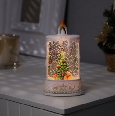 Decor market Милый мишка под елкой 15 см