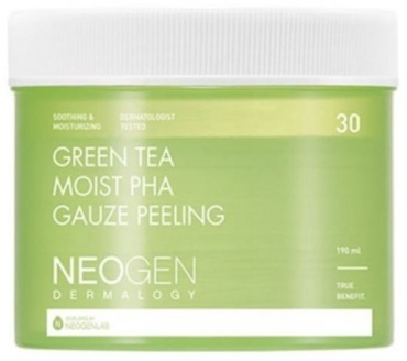 Neogen пилинг Green Tea Moist PHA Gauze 30 мл