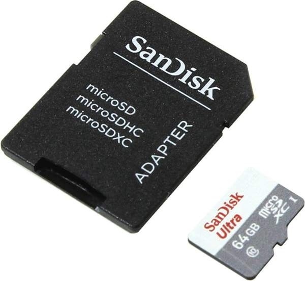 Карта памяти SanDisk SDSQUNB-064G-GN3MA 64GB