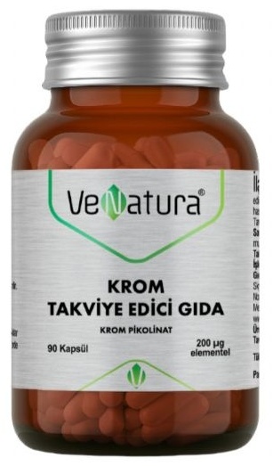 Купить Venatura БАД Пиколинат Хрома 90 капсул в Алматы – Магазин на ...
