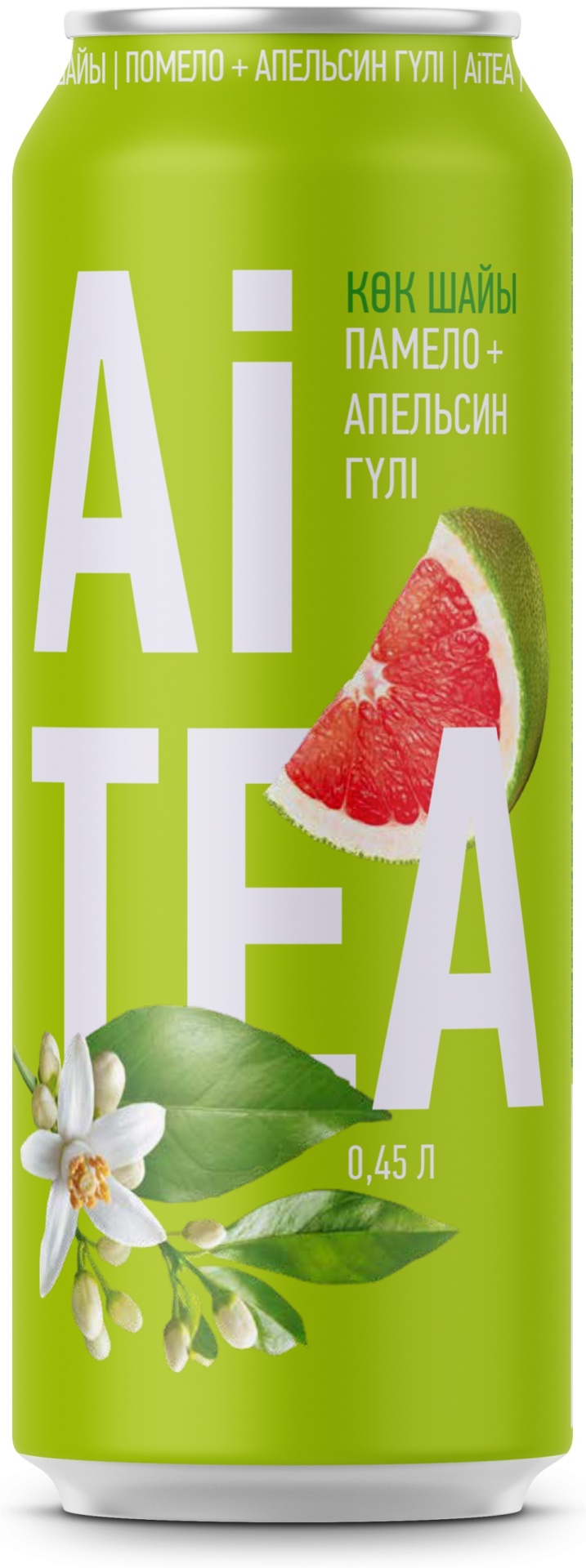 Купить Холодный чай Ai Tea зеленый апельсин, помело 0.45 л в Алматы ...