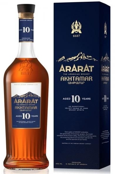 Коньяк Арарат Ахтамар 10 лет Xo 40% 0.5 л