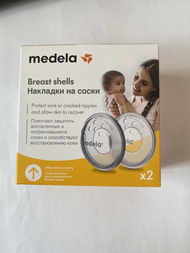 Накладки Medela 6340, 2 шт, прозрачный