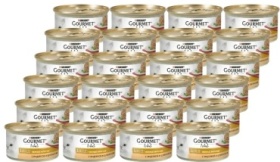 Gourmet Gold кусочки в соусе индейка, шпинат 85 г 24 шт