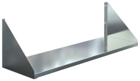 Полка Assum ПН-П-10/3, 100х30x22 см, серебряный