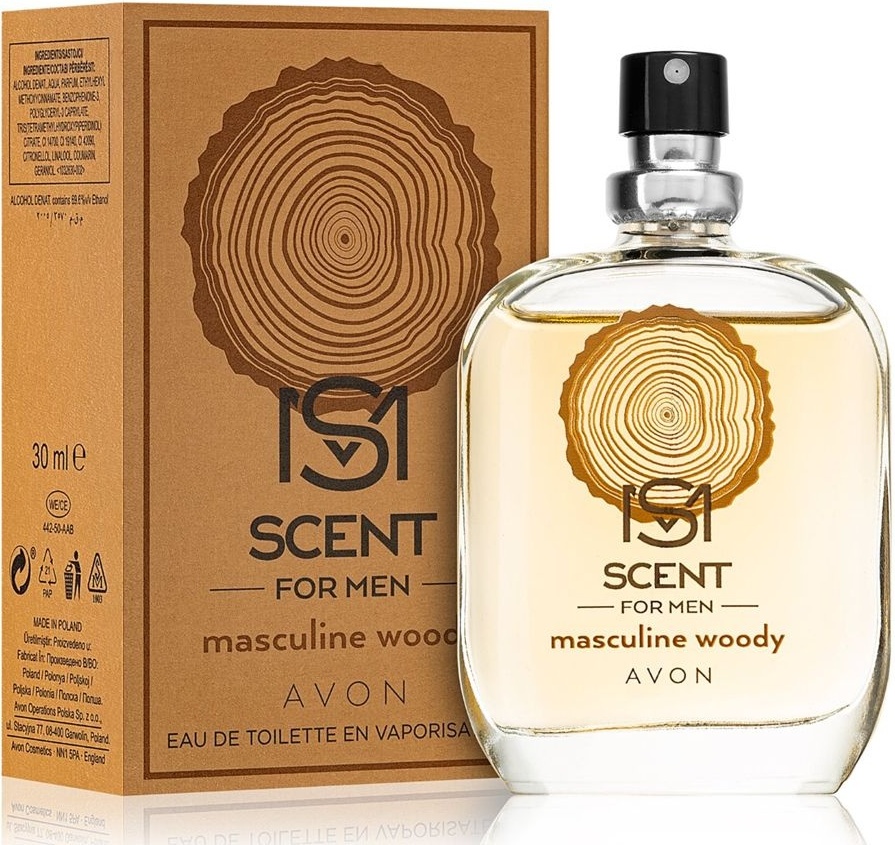 Avon Scent mix Masculine Woody туалетная вода EDT 30 мл, для мужчин