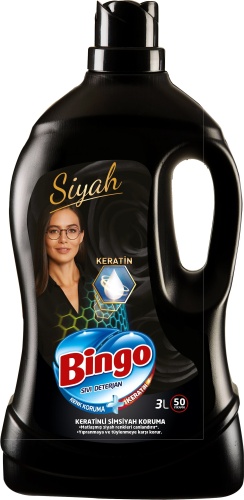 Жидкость Bingo Black для машинной стирки, 3 л