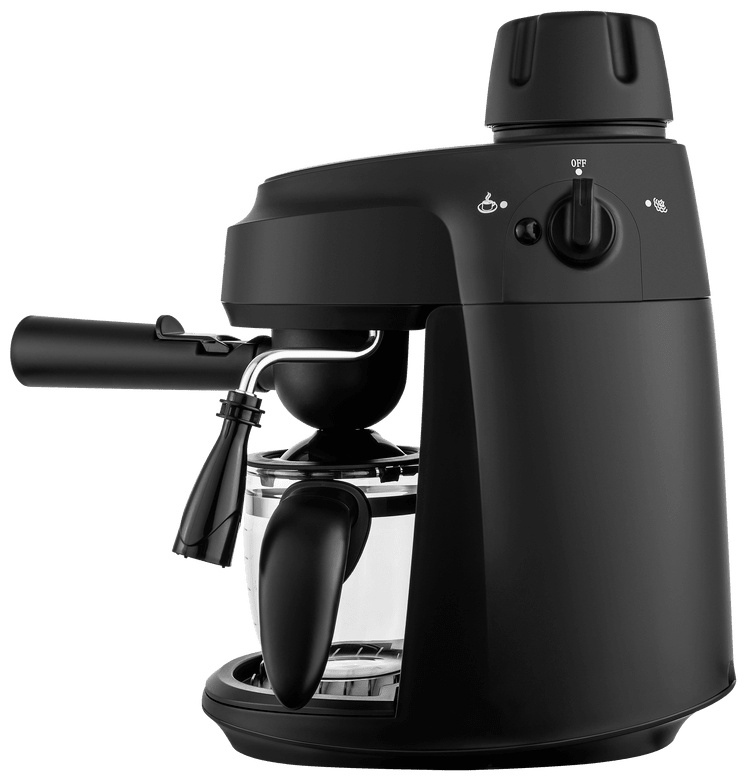 Кофемашина рожкового типа MAUNFELD MF-733BK 4