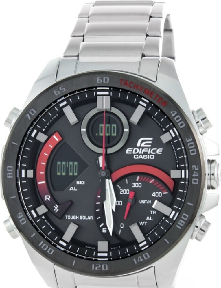 Кварцевые CASIO ECB-900DB-1ADR нержавеющая сталь