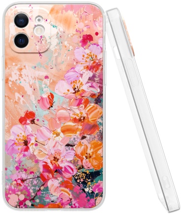 Чехол Mcover для Apple iPhone 12 рисунок
