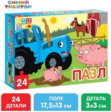 Puzzle Time 7673639 24 деталей