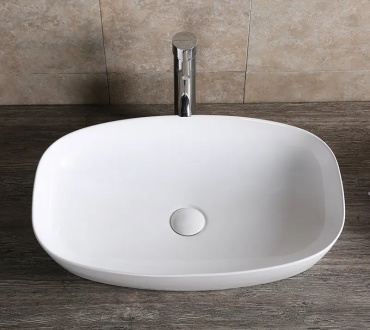 Раковина Cerutti SPA CR0063 накладная прямоугольная 60х38.5 см, керамика