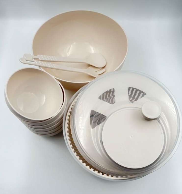Салатник Ucsan plastik JUMBO 28х28 см, пластик, 10 шт