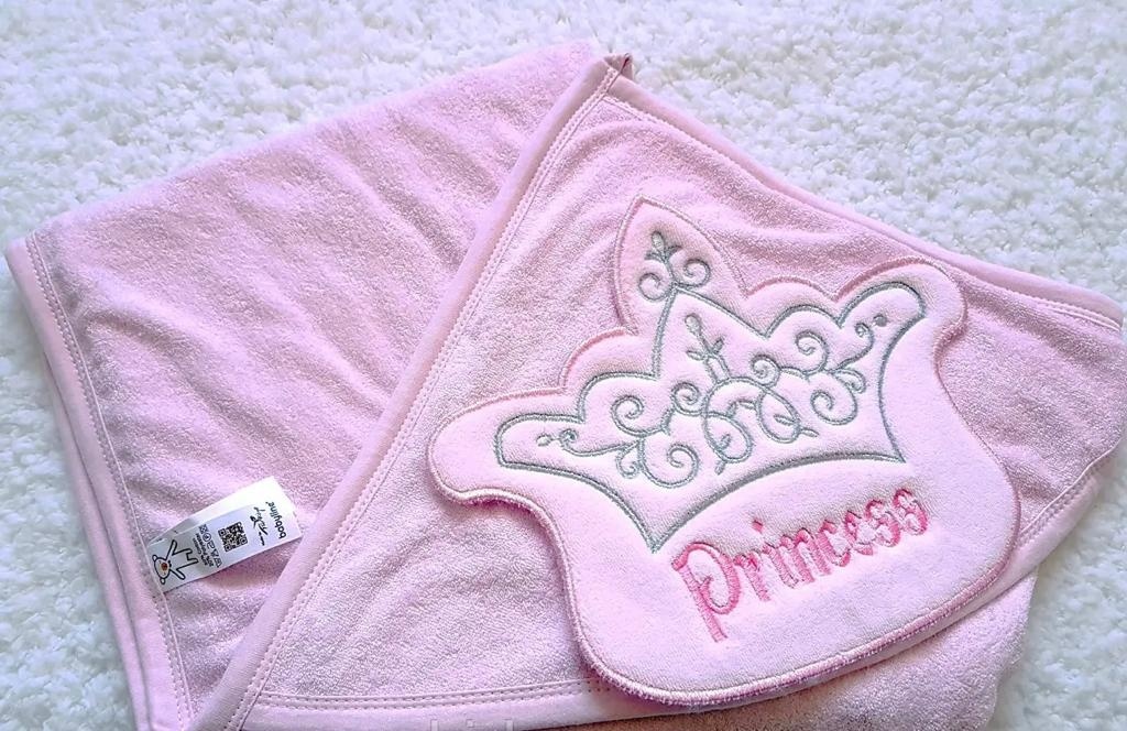 Набор для купания Babyline 95x95 см, хлопок, полиэстер, 1 шт,