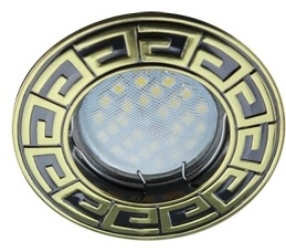 Встраиваемый светильник Ecola GU5.3 12 Вт 220 - 240 В  FM1602EFF