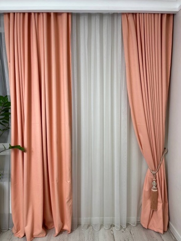 Комплект Nazok Interiors 400x280 см 3 шт, петек, белый, розовый