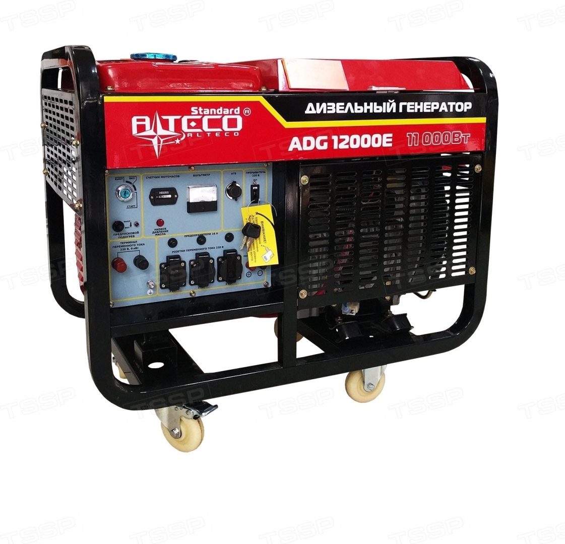 Электростанция дизельная ALTECO 10 кВт 1 (220 В), Standard ADG 12000E (L)
