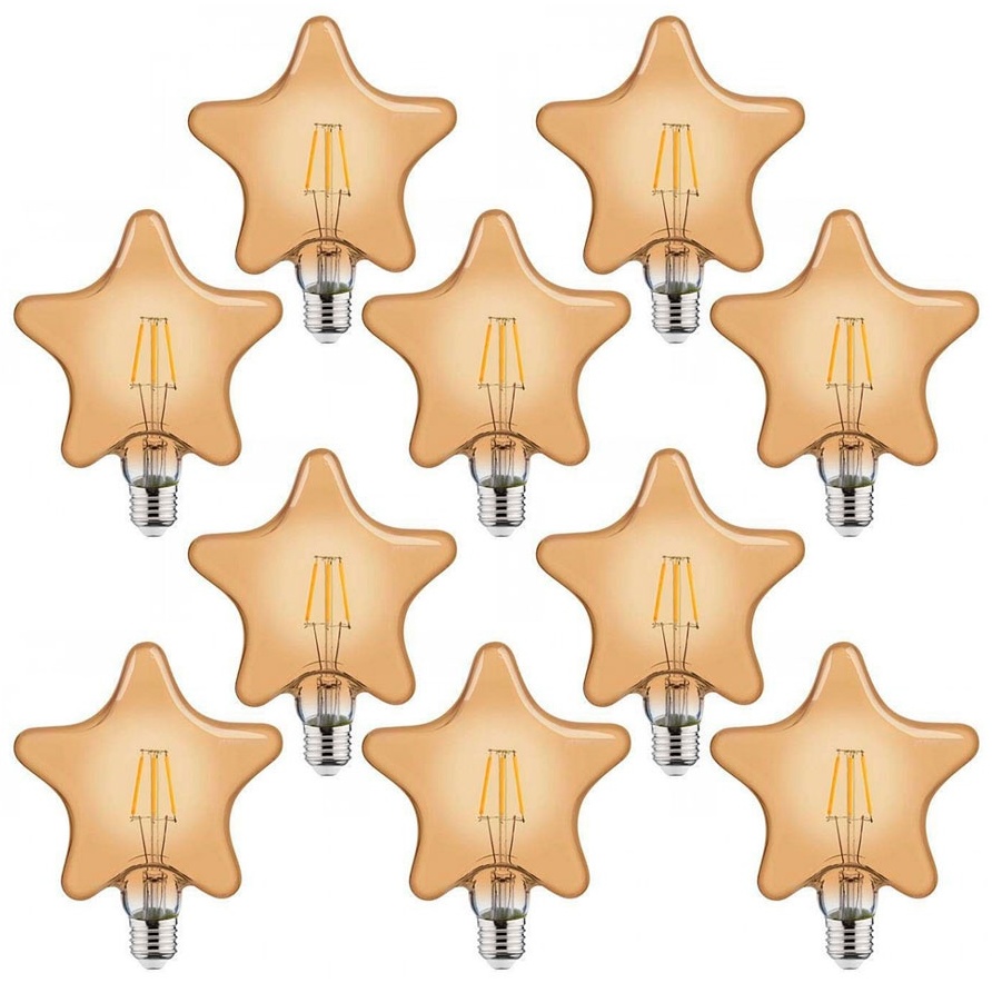 Horoz Electric 6W E27, светодиодная, теплый белый