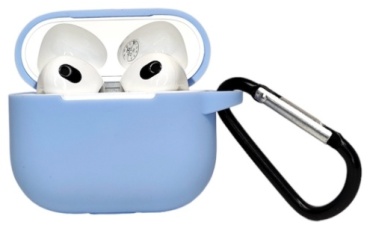 Чехол Saiboro для Apple AirPods 3 голубой