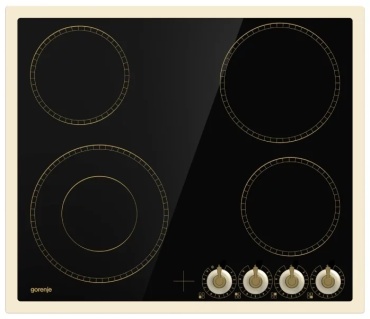 Gorenje EC 642 CLI черный-бежевый