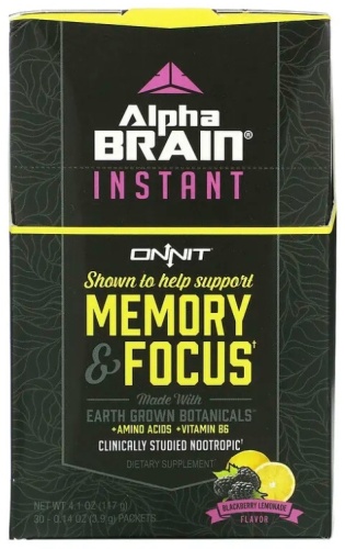 Onnit БАД Alpha Brain Instant 30 шт