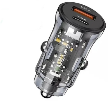 Usams US-CC164 USB Type-C, USB черный