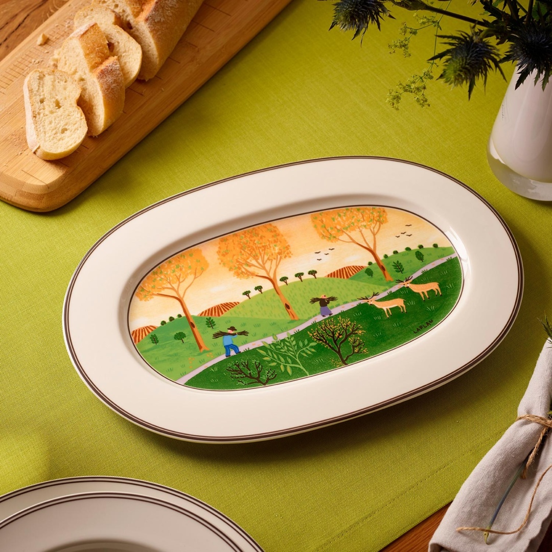 Блюдо Villeroy&Boch 34х34 см, фарфор, 1 шт