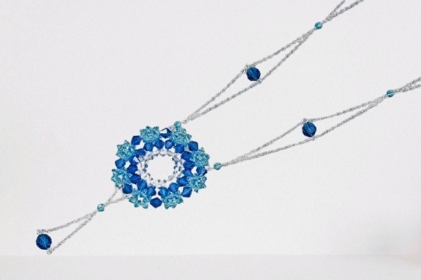 Подвеска Presiosa нержавеющая сталь, кристаллы Swarovski