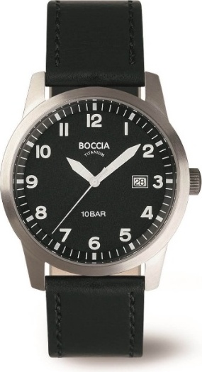 Кварцевые Boccia Titanium 3631-01 титан