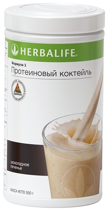 Купить Протеин Herbalife Nutrition Формула 1 Шоколадное печенье 550 г в ...