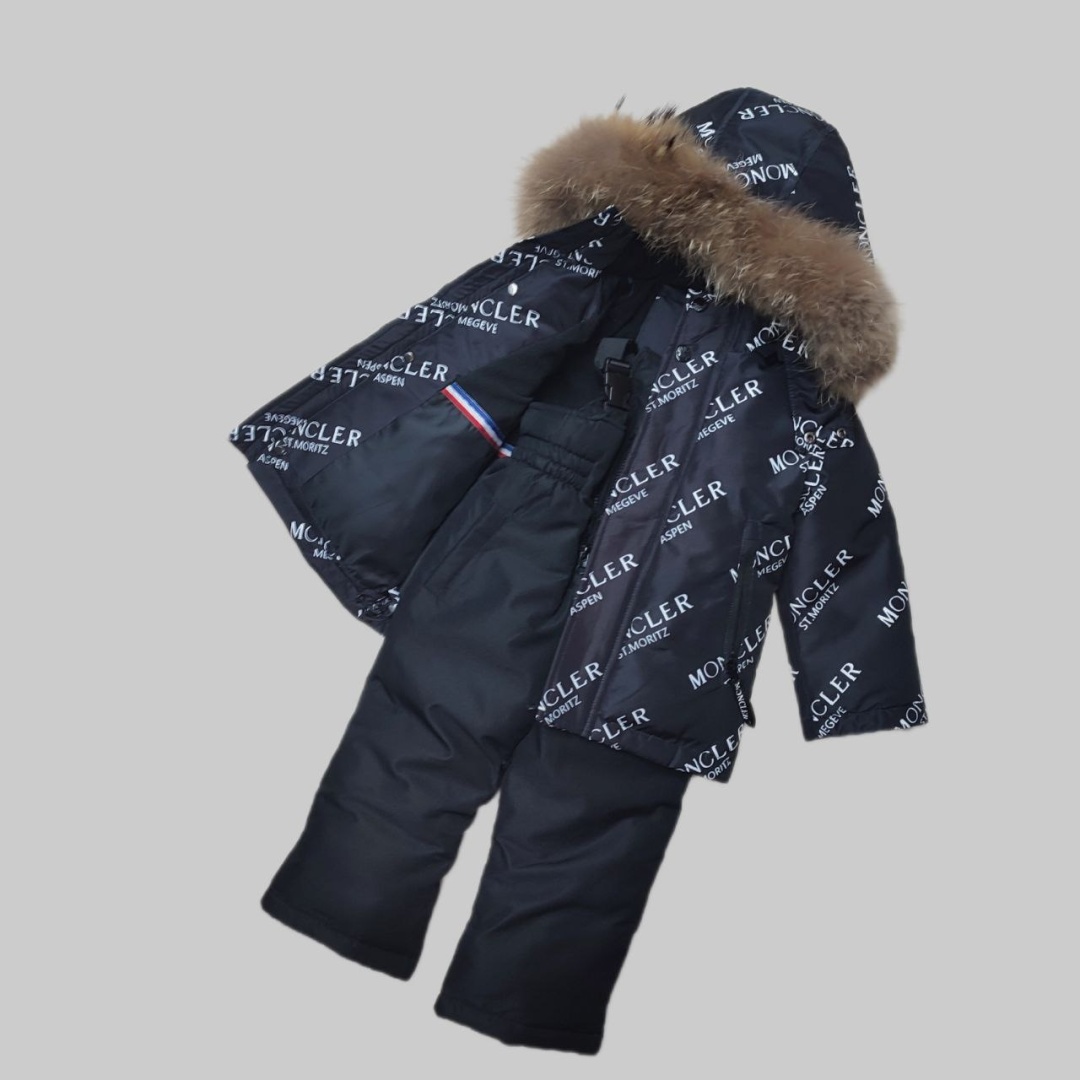 Комплект с комбинезоном Winter king черный