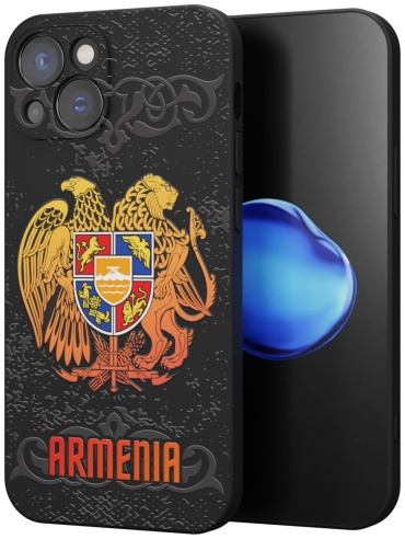 Чехол Mcover для Apple iPhone 15 рисунок