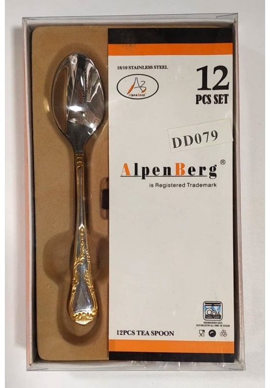 Ложка AlpenBerg 12 шт, серебристый DD-079