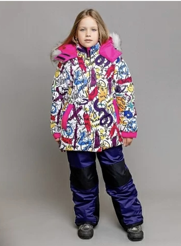 Комплект с комбинезоном Batik синий, мультиколор