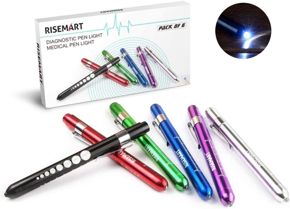 Pen Light RISEMART медицинский многоразовый светодиодный фонарик