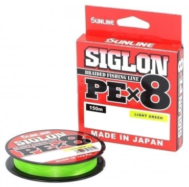 Sunline Siglon PEx8 Light Green 0.153 мм зеленый